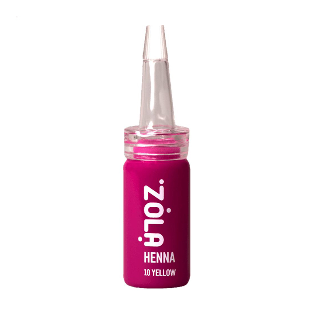 Хна для брів Zola Henna 10 Yellow, 10 г (коректор)
